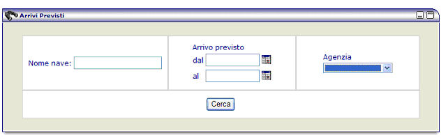 Previsti Arrivi
